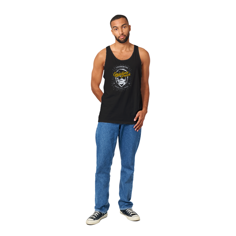 Premium Gasoline Juice Custom Motors Tank Top