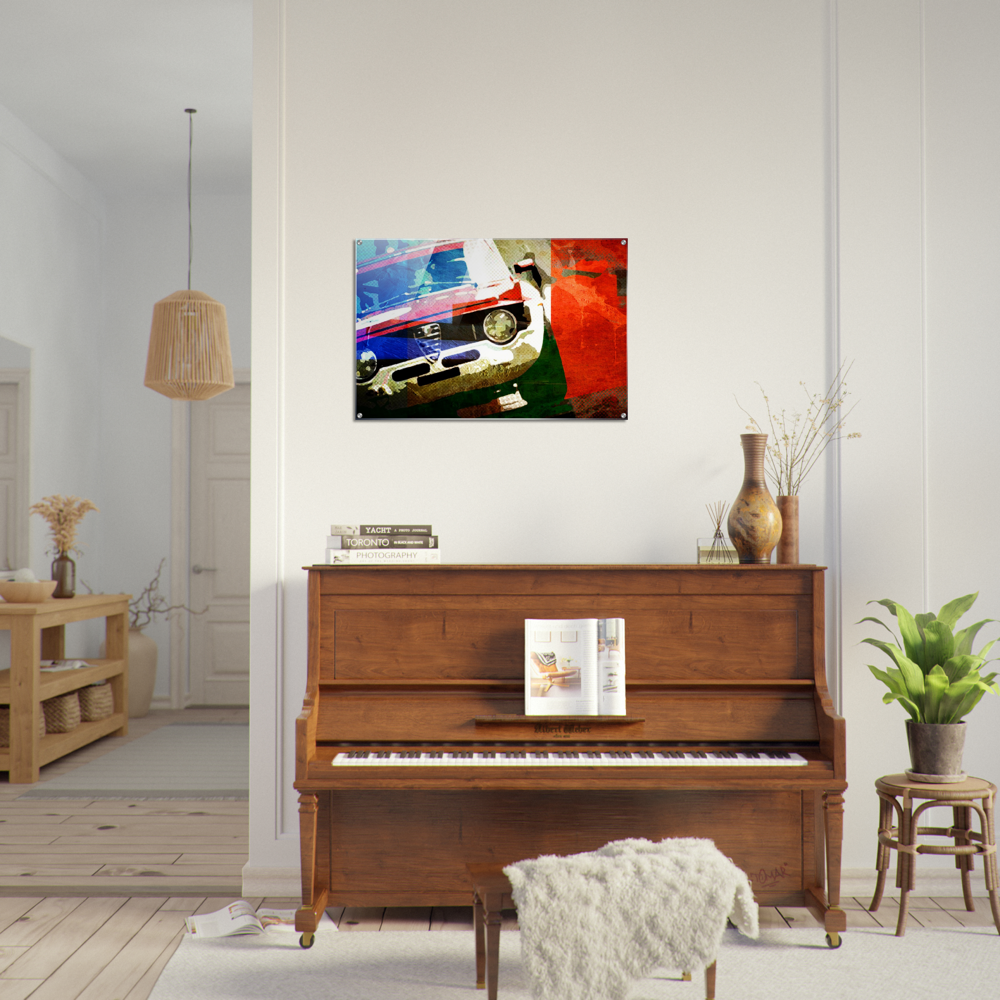 Alfa Acrylic Print - Unique Collection Limited Series