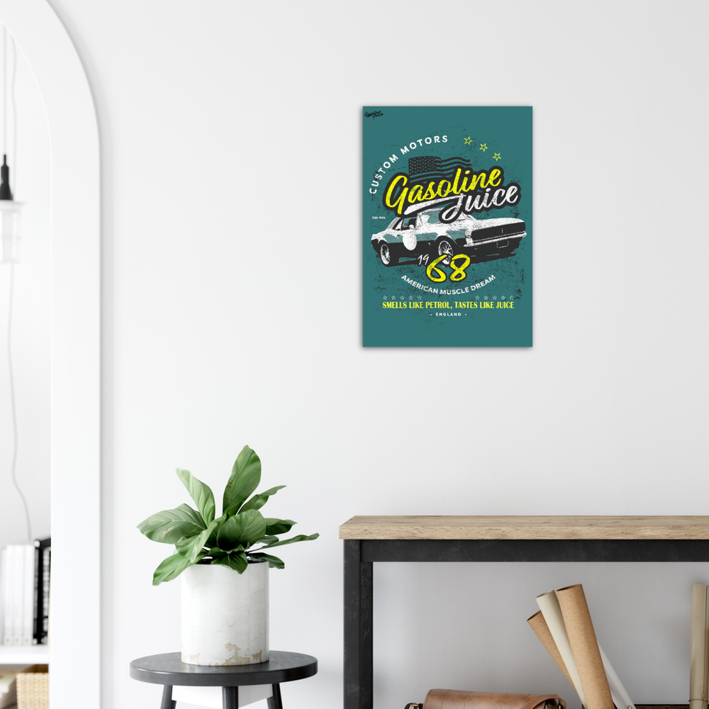 Gasoline Juice 68 Custom Motors Dream - Premium Semi-Glossy Paper Poster