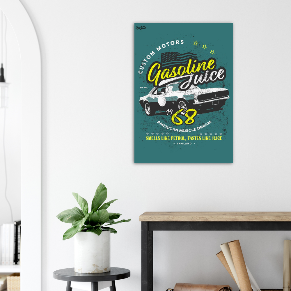 Gasoline Juice 68 Custom Motors Dream - Premium Semi-Glossy Paper Poster