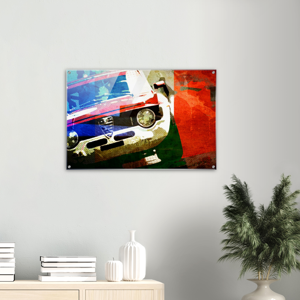 Alfa Acrylic Print - Unique Collection Limited Series