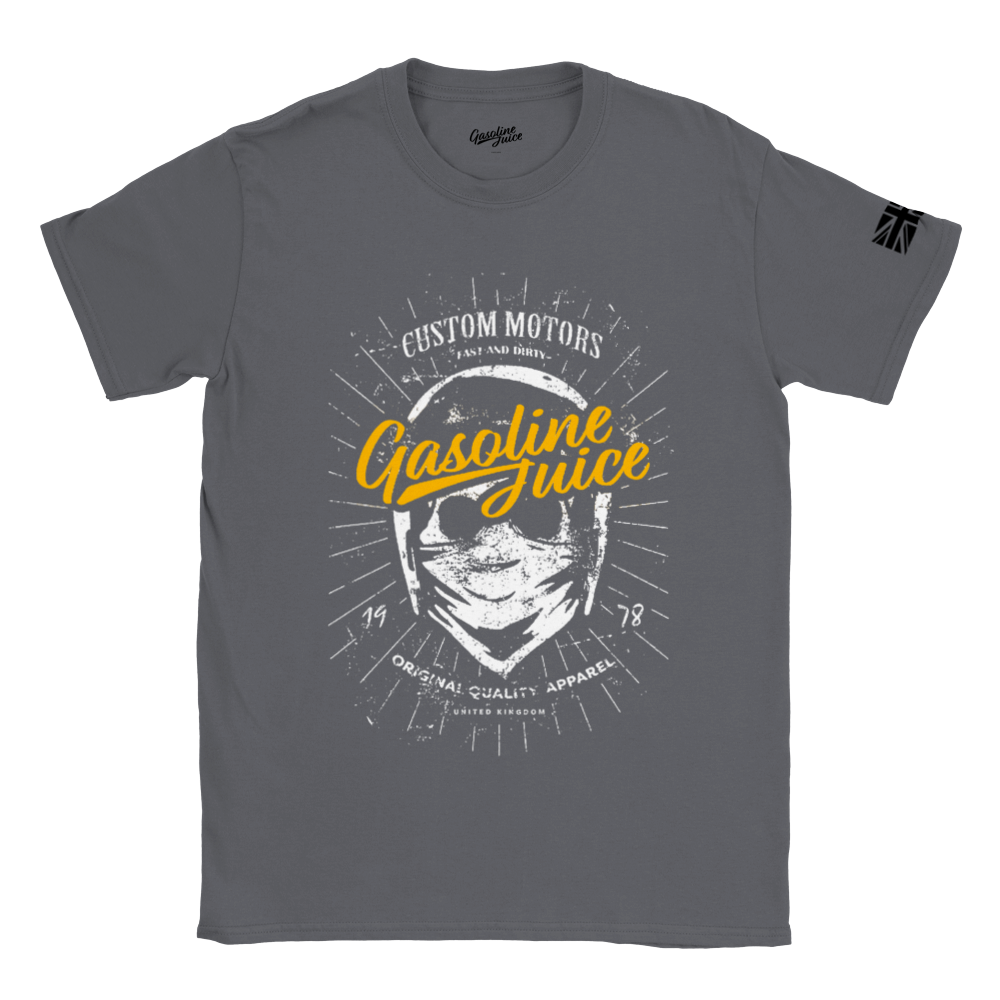 Gasoline Juice Custom Motors t-shirt