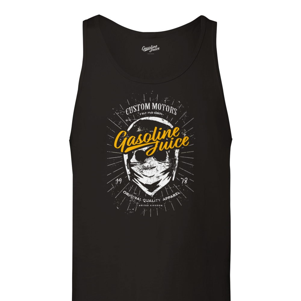 Premium Gasoline Juice Custom Motors Tank Top