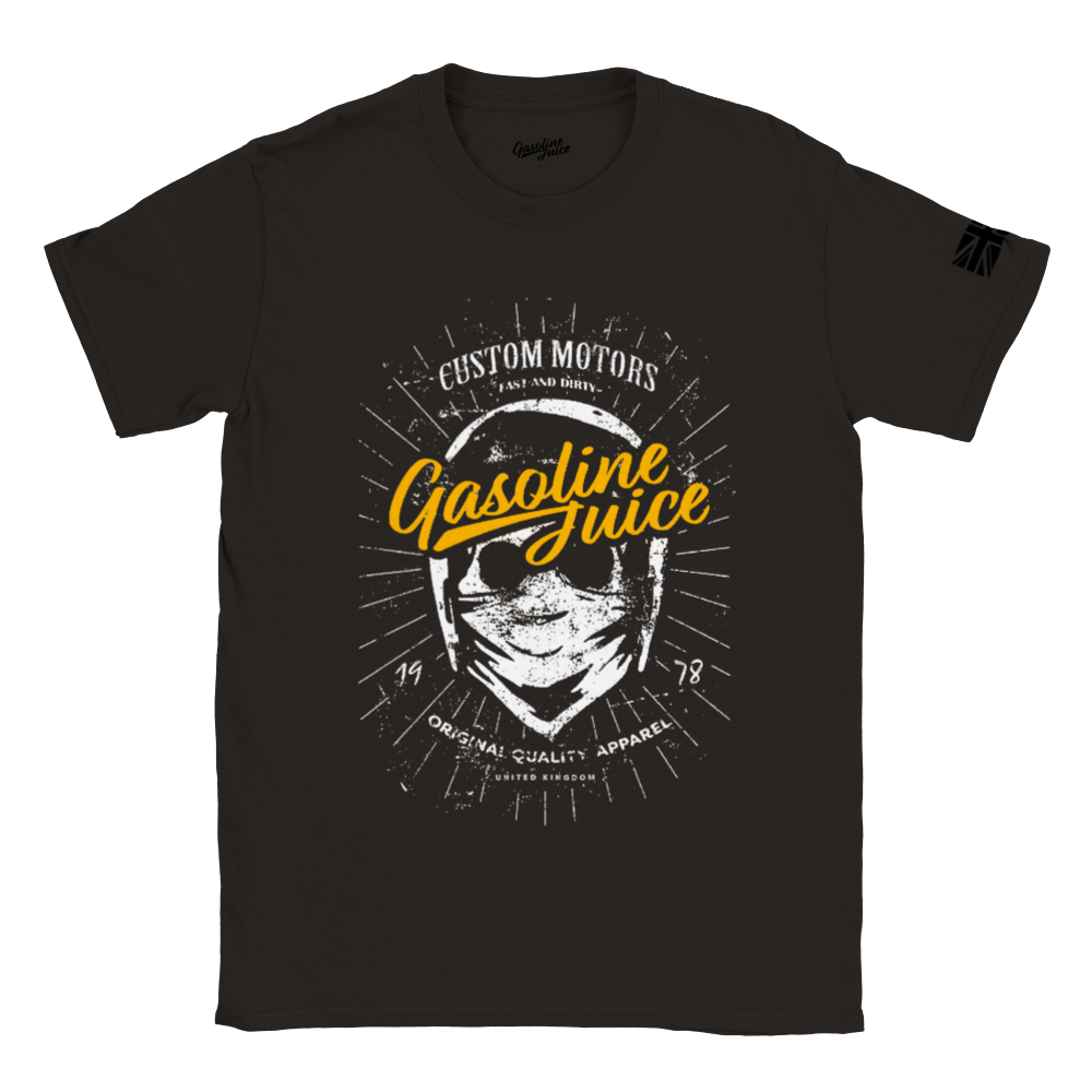 Gasoline Juice Custom Motors t-shirt