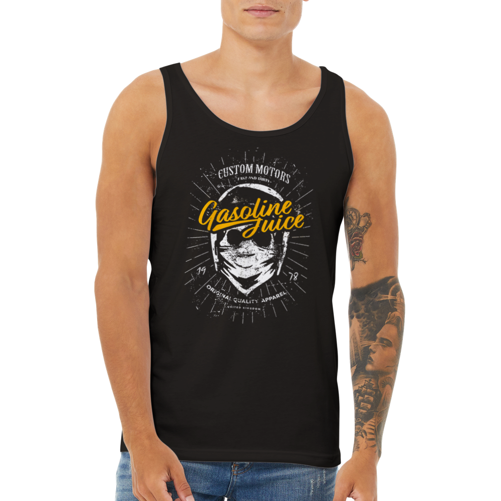 Premium Gasoline Juice Custom Motors Tank Top