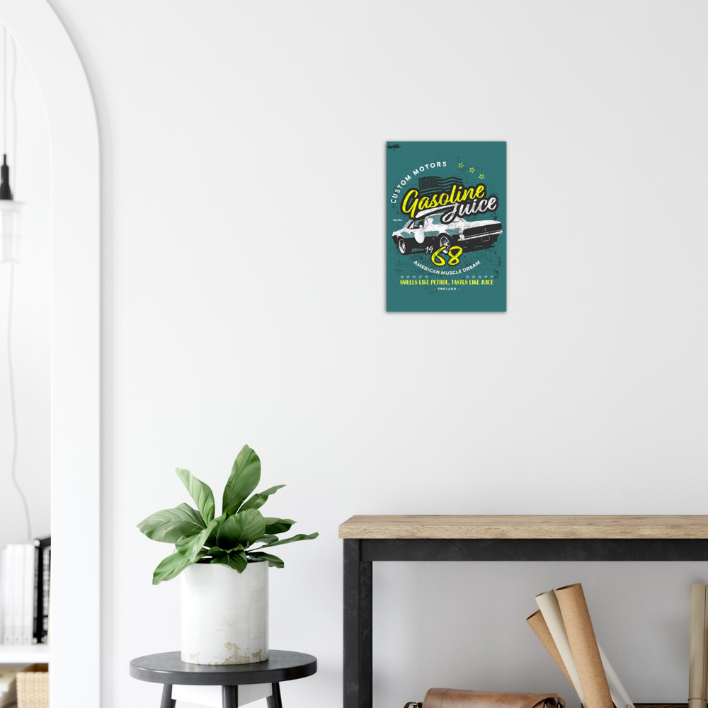 Gasoline Juice 68 Custom Motors Dream - Premium Semi-Glossy Paper Poster
