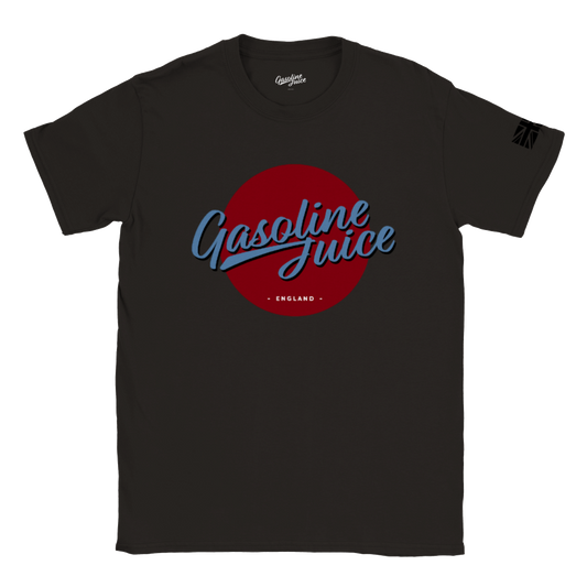 Gasoline Juice Red Roundel t-shirt