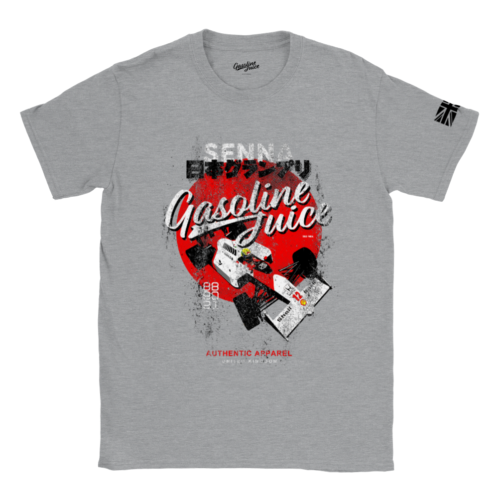 Classic Gasoline Juice A. Senna Japan t-shirt