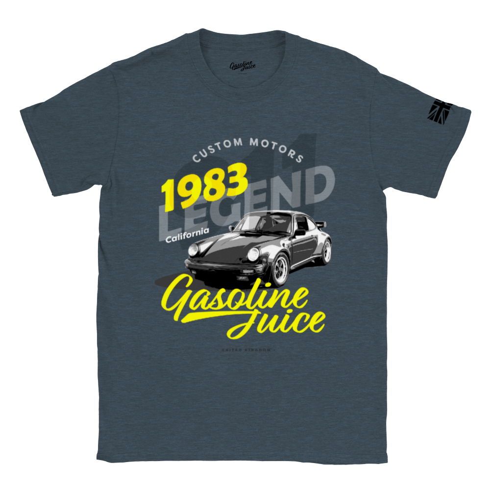 Our Classic Gasoline Porsche 911 LEGEND 1983 t-shirt