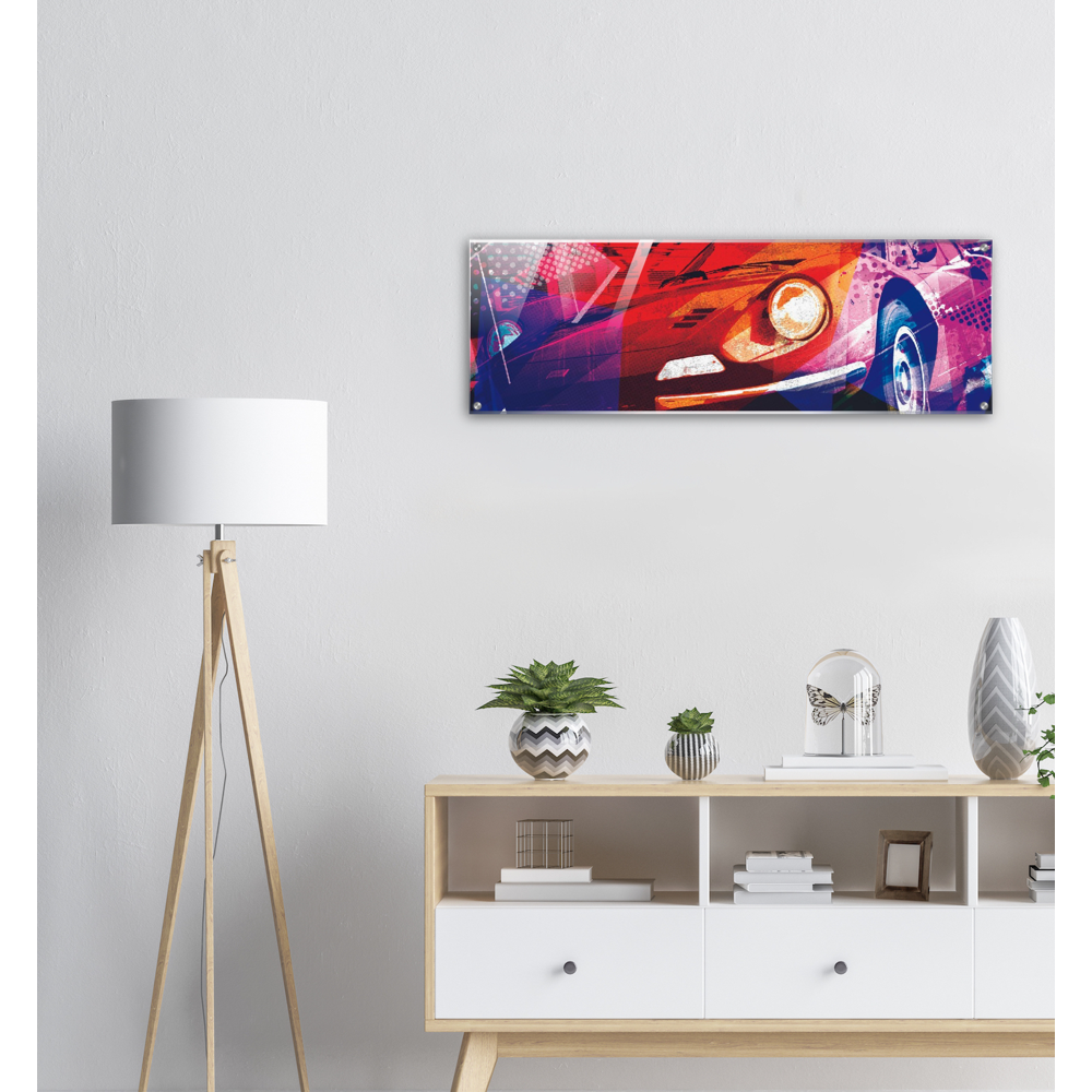 Red Passion Acrylic Print - Unique Collection Limited Series