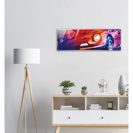 Red Passion Acrylic Print - Unique Collection Limited Series