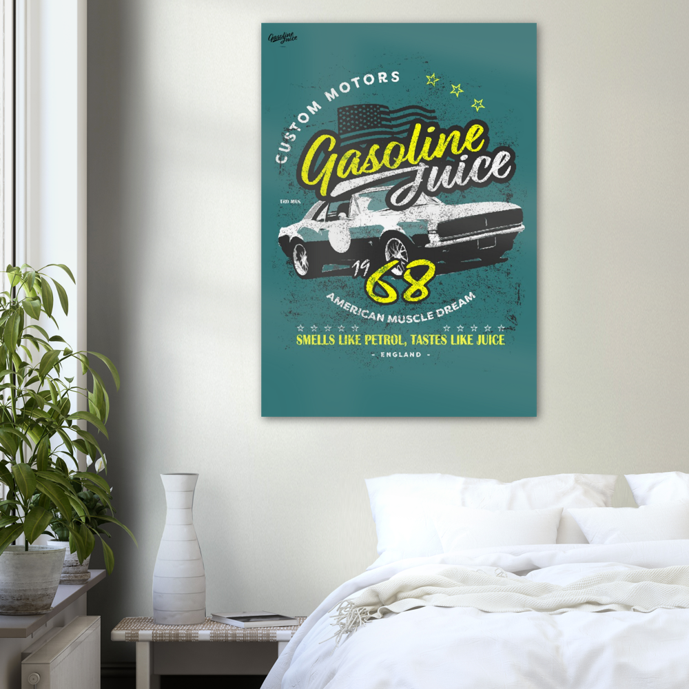 Gasoline Juice 68 Custom Motors Dream - Premium Semi-Glossy Paper Poster