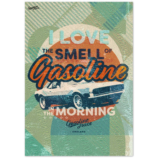 Gasoline Juice Morning - Premium Semi-Glossy Paper Poster