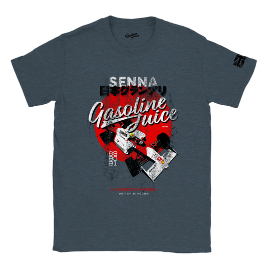 Classic Gasoline Juice A. Senna Japan t-shirt