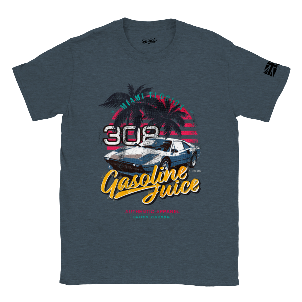 Gasoline Juice 308 Miami Paradise t-shirt