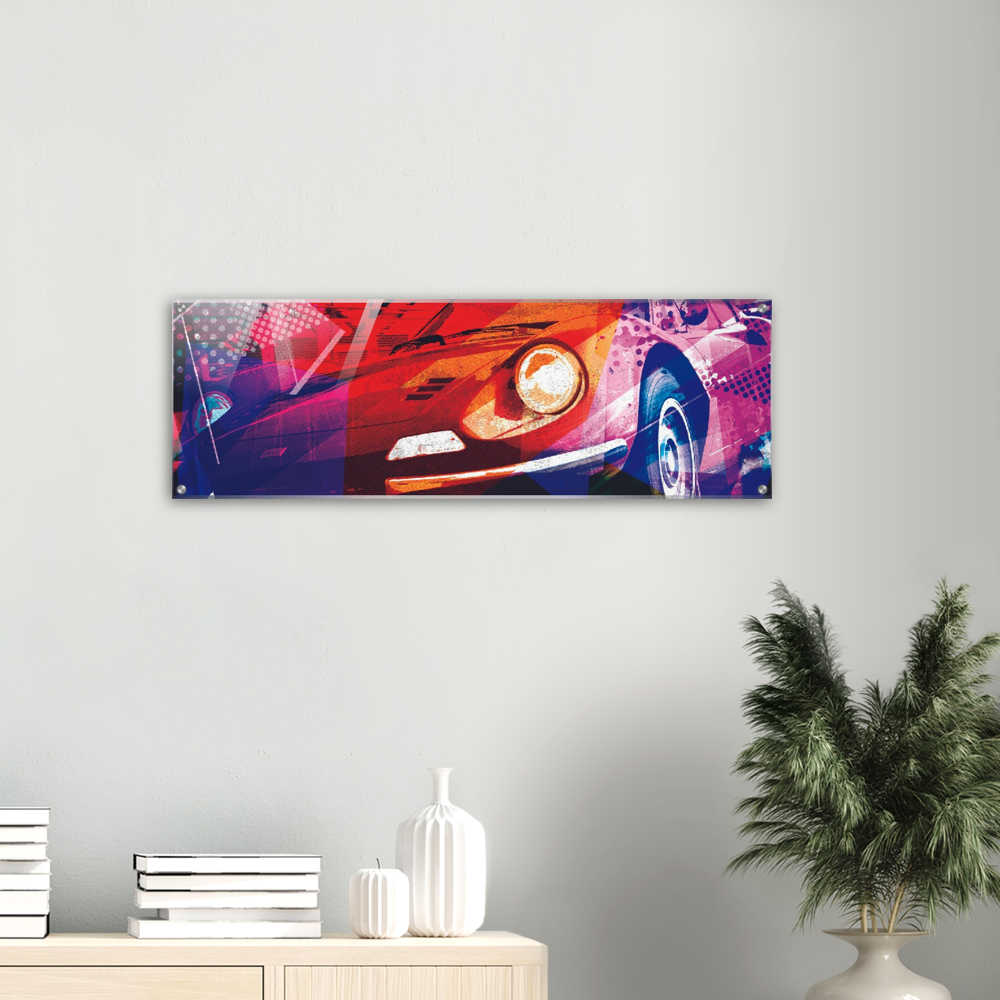 Red Passion Acrylic Print - Unique Collection Limited Series