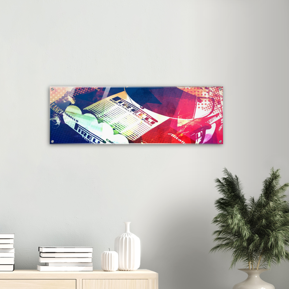 Lancia Acrylic Print - Unique Collection Limited Series