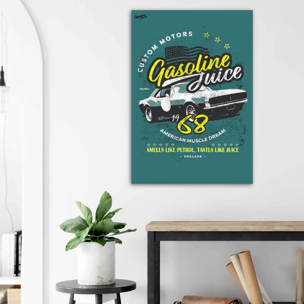 Gasoline Juice 68 Custom Motors Dream - Premium Semi-Glossy Paper Poster