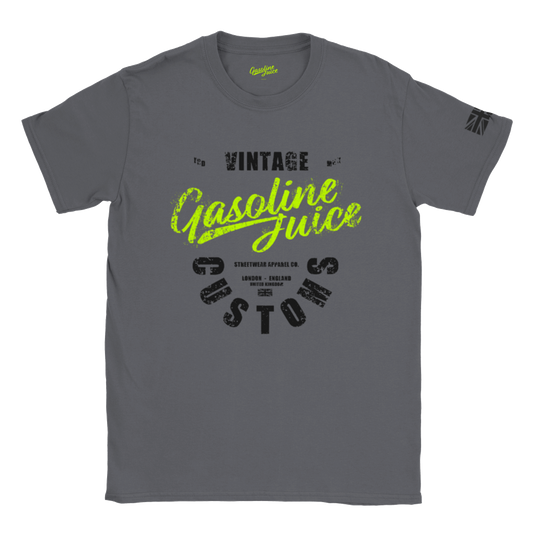 Classic Gasoline Juice VINTAGE CUSTOMS t-shirt