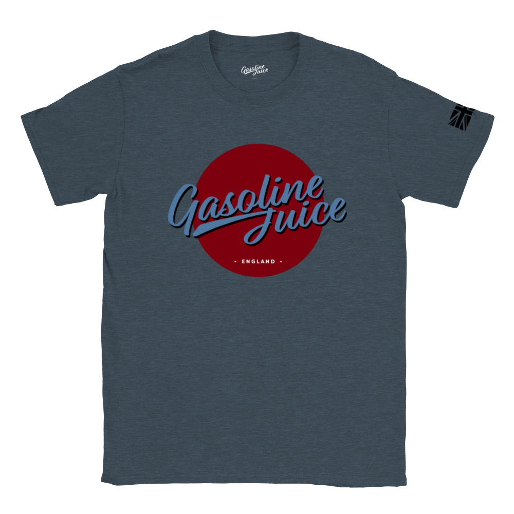 Gasoline Juice Red Roundel t-shirt
