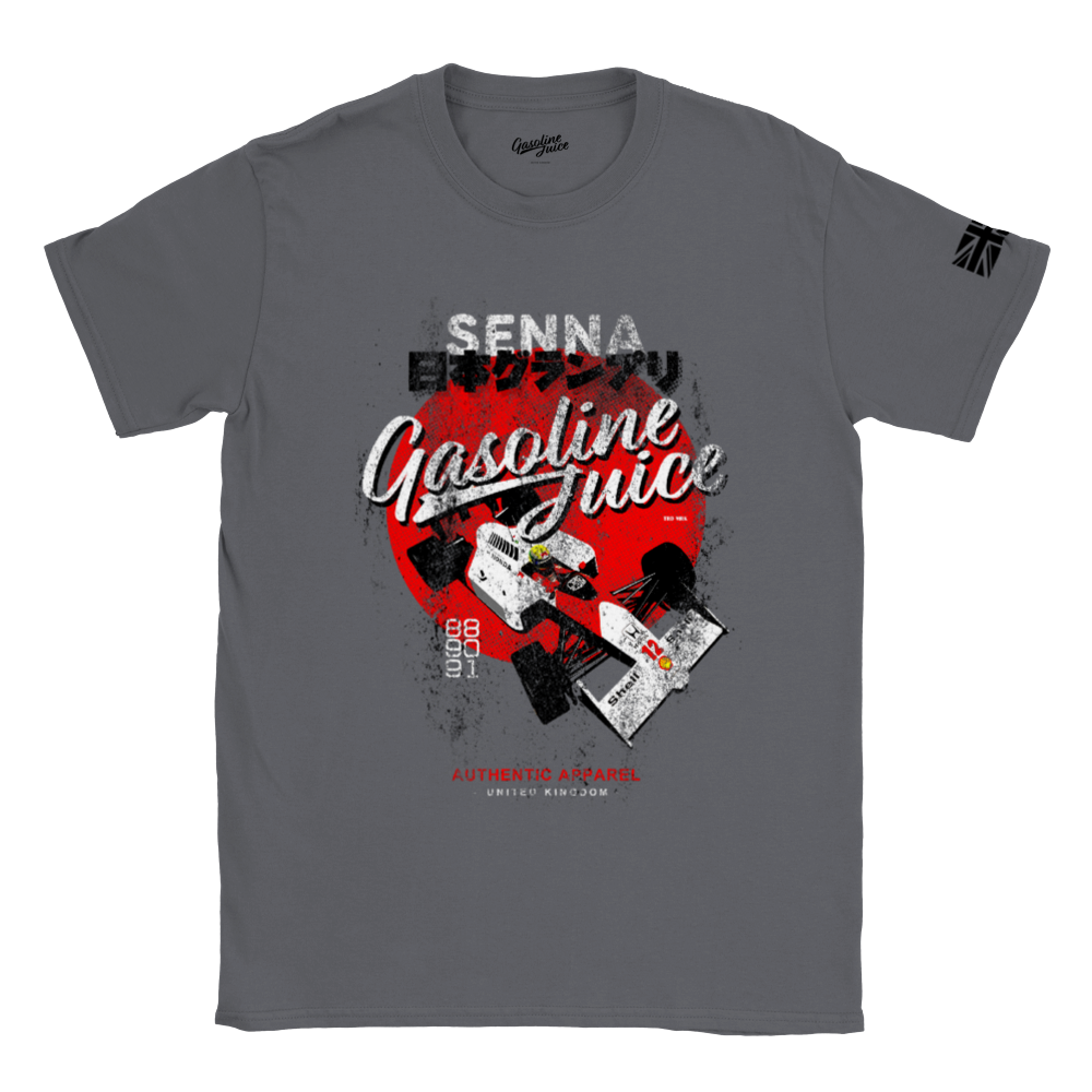 Classic Gasoline Juice A. Senna Japan t-shirt