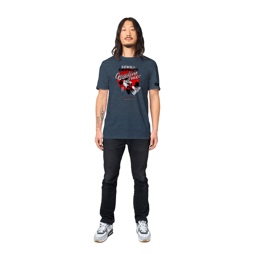 Classic Gasoline Juice A. Senna Japan t-shirt