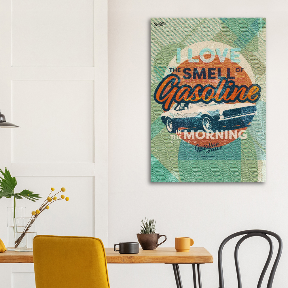 Gasoline Juice Morning - Premium Semi-Glossy Paper Poster