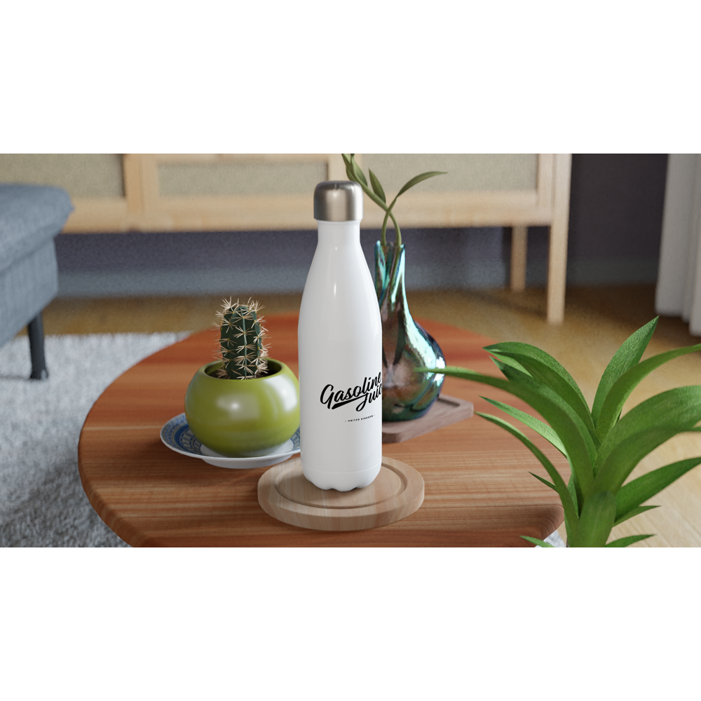 Gasoline Juice Logo 17oz Stainless Steel Water Bottle