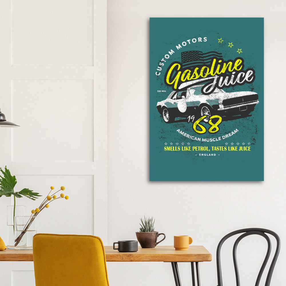 Gasoline Juice 68 Custom Motors Dream - Premium Semi-Glossy Paper Poster