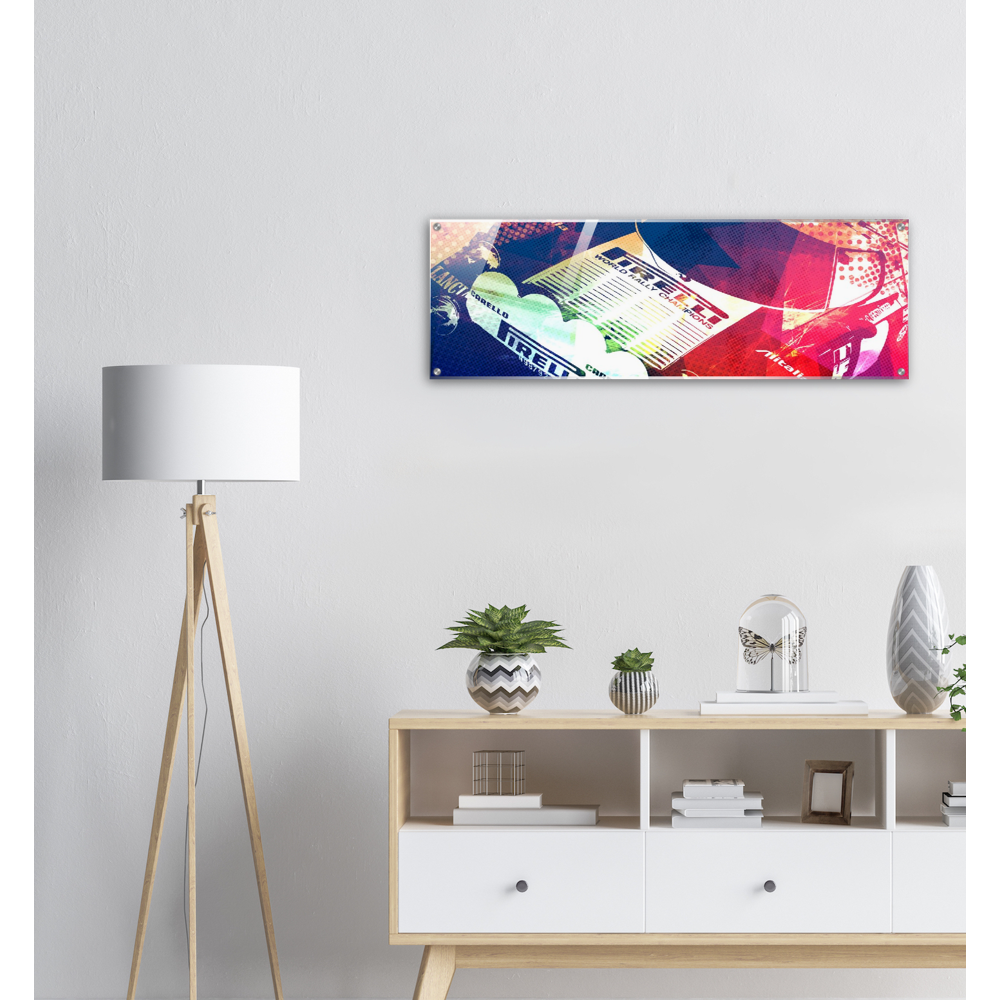 Lancia Acrylic Print - Unique Collection Limited Series