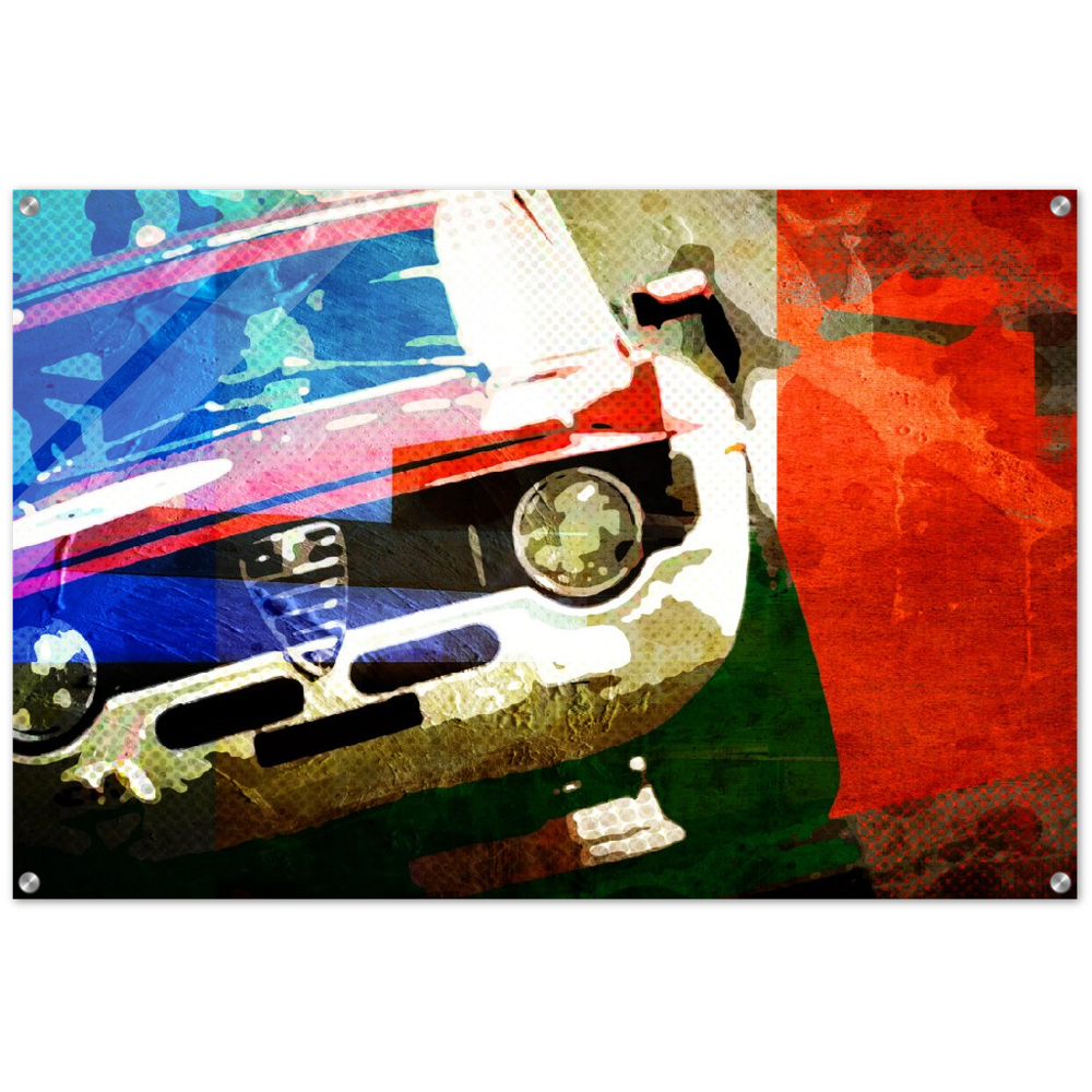 Alfa Acrylic Print - Unique Collection Limited Series