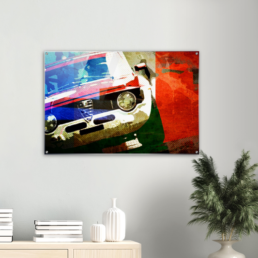 Alfa Acrylic Print - Unique Collection Limited Series