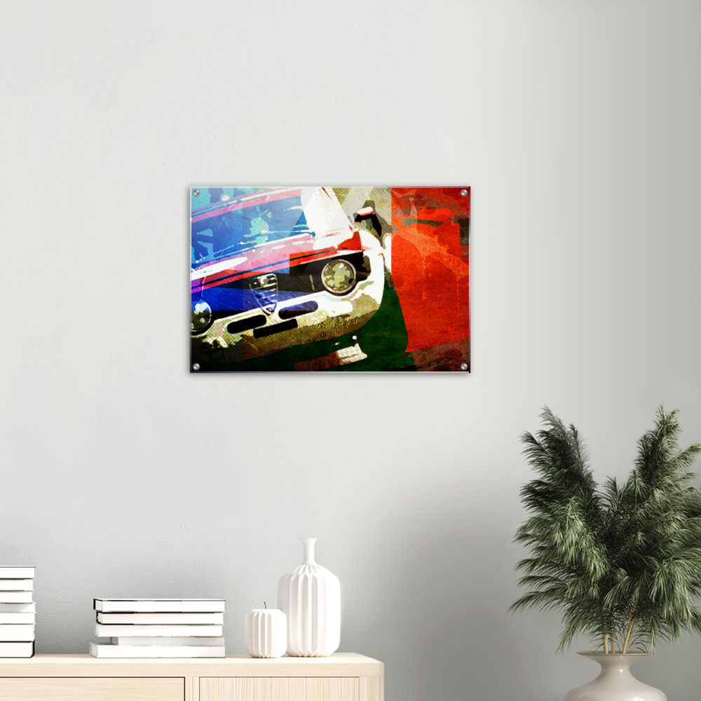 Alfa Acrylic Print - Unique Collection Limited Series