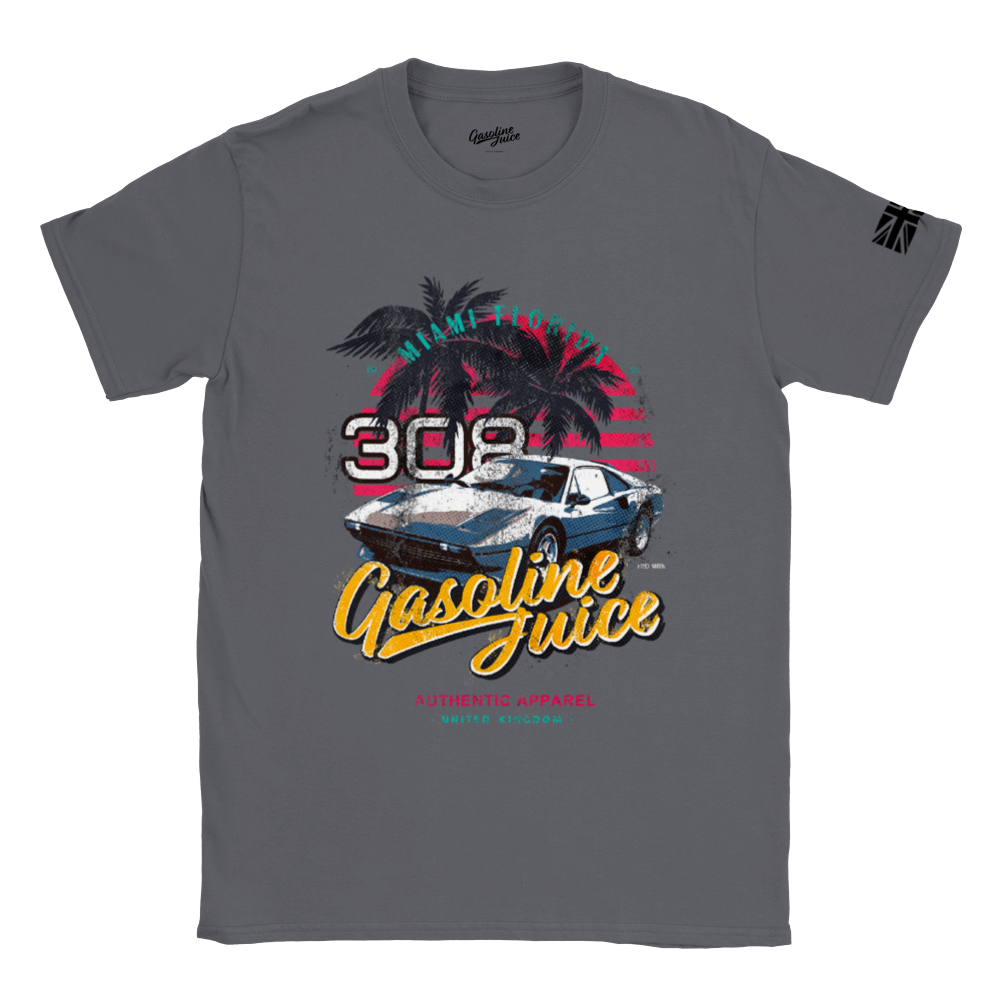Gasoline Juice 308 Miami Paradise t-shirt